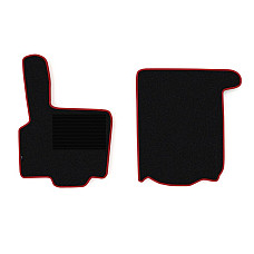 Covor compartiment picioare F-CORE sofer + pasager cantitate in set 2 szt. material - velours culoare - rosu DAF 95 XF XF 95 01.97-12.06 F-CORE F-CORE MT01 RED