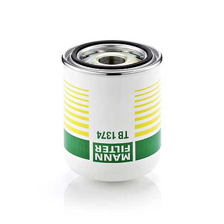 Element filtrant uscator aer, compresor Cartus cu uscator de aer cartus de desicator M39x15mm  dreapta fata-verso presiune 13bar en with gasket IVECO CITYCLASS CROSSWAY EUROCARGO I-III EUROCARGO IV 06.79- MANN-FILTER TB 1374 X