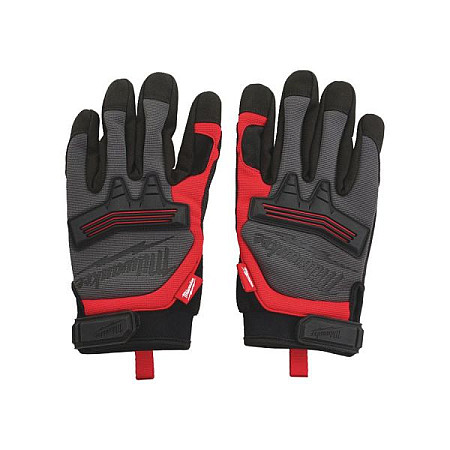 Protectia mainilor Protective gloves gloves protective gloves DEMOLITION GLOVES - 9/L - 1PC leather / polyester size: 9/L 1 pair colour: neagra durability: 2121 2142 EN 388 how to use: reusable MILWAUKEE 48229732