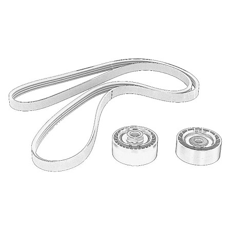 Set curea transmisie cu caneluri KIT ACCESORII LOGAN 1.2/16V RENAULT OE RENAULT 77 01 477 533