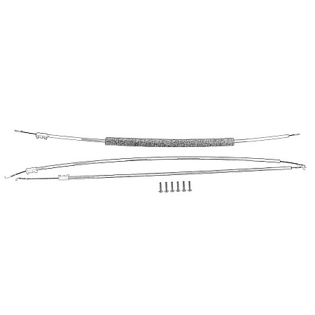 Cablu, clapeta reglare incalzire Heating cable manual A/C CITROEN C3 II DS3 1.0-1.6D 09.09- OE PEUGEOT 6452R3