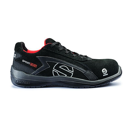 Protectia picioarelor SPARCO incaltaminte de protectie SPORT EVO marime: 40 categorie de protectie: S3 SRC material: piele intoarsa culoare: gri/negru/portocaliu botul: compozit SPARCO TEAMWORK 07516 NRNR/40