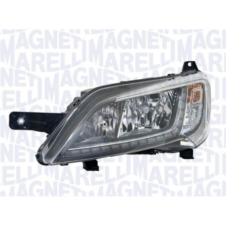 Far Lampa frontala Stanga halogen H7/LED/WY21W electric cu motor bec culoare insert: gri CITROEN JUMPER I JUMPER II FIAT DUCATO PEUGEOT BOXER MAGNETI MARELLI 712501301129