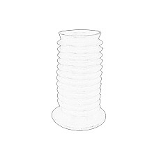 Capac protectie/Burduf, amortizor Shock absorber dust cover front L/R CHEVROLET CRUZE VOLT OPEL ASTRA K ASTRA K/KOMBI 1.0-2.0D 05.09- OE OPEL 13363695