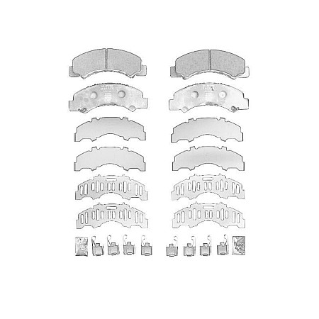 Set placute de frana Spate ISUZU GRAFTER N 5TH GENERATION 4JJ1-TC-RZ4E-TCENGRDZEU6B 07.06- OE ISUZU ISU8982169210