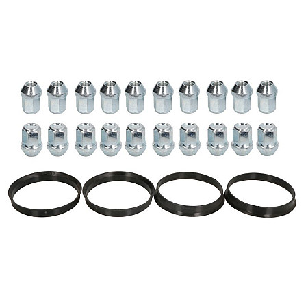 Trusa de montare a jantei de aliaj Fitting kit 671x641 N M12x125 K19 CLOSED 1 kit / 4 wheels - B/N qty 20 MAK MAK 8000000538