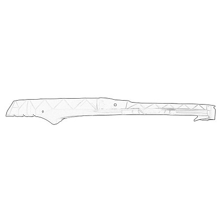 Suport, bara protectie Suport bara Fata Stanga superior plastic sub far SKODA OCTAVIA II 1.2-2.0D 02.04-06.13 OE SKODA 1Z0 807 183D