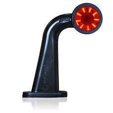 Lampa gabarit Outline marker lights L Red/White 12/24V WAS 499BCL W21.5W