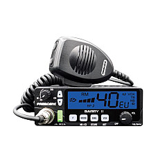 Statie emisie-receptie CB CB radio PRESIDENT Barry II ASC VOX transmitter power - 4W power supply - 12/24V number of channels - 40 noise cancellation - yes 125x45x180 mm PRESIDENT CBP TXPR022