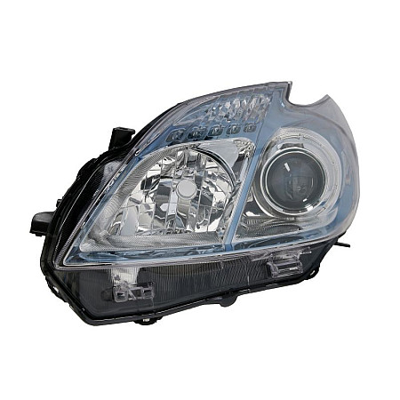 Far Lampa frontala Stanga H11/HB3 electric cu motor culoare insert: albastru TOYOTA PRIUS 04.12-02.16 TYC TYC 20-9092-35-2