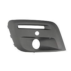 Grila ventilatie, bara protectie Acoperire bara fata Fata Dreapta cu gauri pentru lampa de ceata cu gauri pentru senzorii de parcare plastic negru CITROEN BERLINGO BERLINGO MULTISPACE 04.08- 03.15- BLIC 5513-00-0554912P