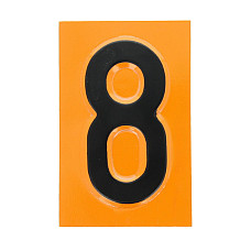 "Semn de avertizare Warning/information boardWarning/information board 1pcs ADR ""8 warning board number" CARGOPARTS CARGO-T057