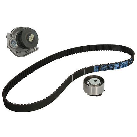 Set pompa apa + curea dintata Set de sincronizare curea + scripete + pompa de apa FIAT 500 DOBLO DOBLO/MINIVAN GRANDE PUNTO IDEA LINEA PANDA PUNTO SIENA STRADA LANCIA YPSILON 1.2-1.4LPG 06.99- HEPU PK10581