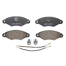 Set placute de frana Fata cu suplimente NISSAN KUBISTAR RENAULT KANGOO KANGOO EXPRESS 1.2-1.9D 08.97- BRECK 21980 00 702 10