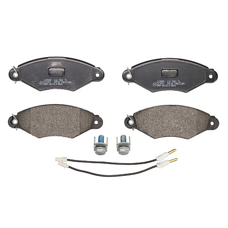 Set placute de frana Fata cu suplimente NISSAN KUBISTAR RENAULT KANGOO KANGOO EXPRESS 1.2-1.9D 08.97- BRECK 21980 00 702 10