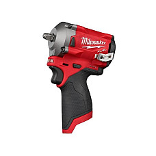 Pistol de impact pneumatic sursa de alimentare: pe baterii M12 FIW38-0 patrat extern 3/8 cuplu maxim: 339Nm 12V 0 impachetare: fara valiza inclusa MILWAUKEE 4933464612