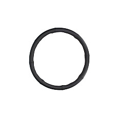 Husa volan Steering wheel cover for steering wheel leather diameter: 49-51cm neagra CARPASSION MMT CP10066