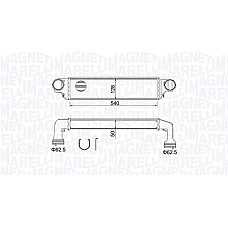 Intercooler, compresor Intercooler BMW 3 E46 X3 E83 2.0D/3.0D 09.01-08.08 MAGNETI MARELLI 351319204890