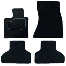 Covoras podea textil Floor mats Velours 4 pcs front/rear set colour neagra BMW X5 F15 F85 08.13-07.18 SUV MAMMOOTH MMT A041 BM266 PRM 01