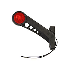 Lampa gabarit Outline marker lights L Orange/Red/White LED 12/24V WAS 644L W77.3RR