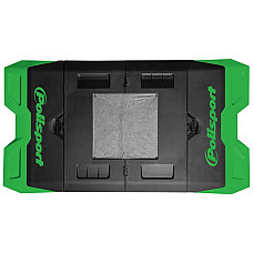 Covor Motorbike mat POLISPORT dimensions: 1800x990 green plastic folded POLISPORT 8982200005 POL