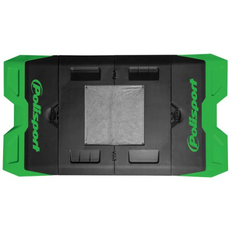 Covor Motorbike mat POLISPORT dimensions: 1800x990 green plastic folded POLISPORT 8982200005 POL