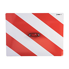 Semn de avertizare Warning/information boardWarning/information board R 1pcs for extra-large load with LED lights 300mm x 400mm CARGOPARTS CARGO-T004/D