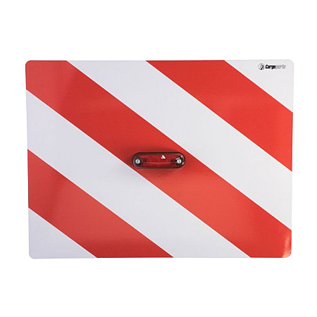 Semn de avertizare Warning/information boardWarning/information board R 1pcs for extra-large load with LED lights 300mm x 400mm CARGOPARTS CARGO-T004/D