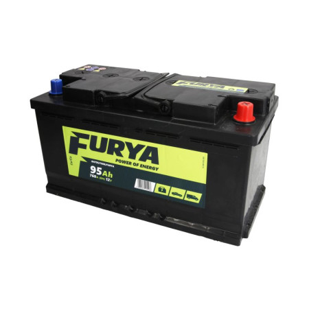 Acumulator Pornire Acumulator FURYA 12V 95Ah/760A R+ borna standard 353x175x190 B13 - flansa de montare 10.5 mm pornire FURYA BAT95/760R/FURYA