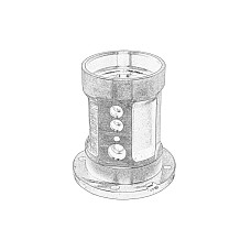 Carcasa arborelui schimbatorului de viteza transmisie man. Clutch cover housing NEW HOLLAND OE CASE 48182784-CNH