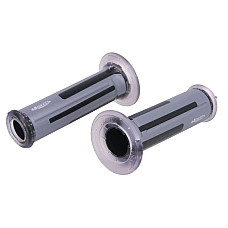 Miner Grips ghidon diametru 22 24mm lungime 120mm Culoare drum negru gri Harri's buc ARIETE 01687 F EG