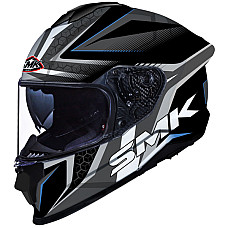 Cati integrale Helmet full-face helmet SMK TITAN SLICK GL265 colour neagra/blue/grey/white size S unisex SMK SMK0114/20/GL265/S
