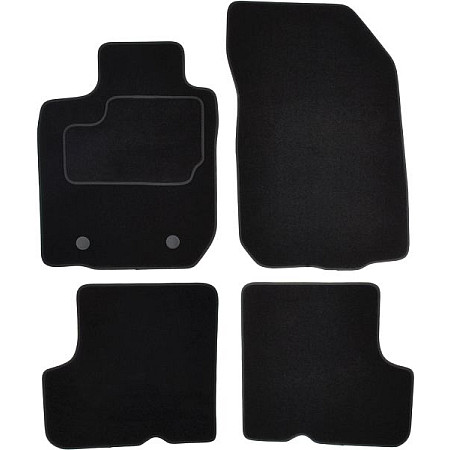 Covoras podea textil Floor mats Velours 4 pcs front/rear set colour neagra DACIA DUSTER 04.10-01.18 Off-road / SUV MAMMOOTH MMT A041 DAC15 PRM 01