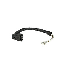 Stecher Mufa de metalica numar pini: 4 forma mufa: baioneta/rotundcablu negru TRUCKLIGHT CA-UN009