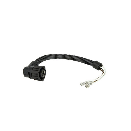 Stecher Mufa de metalica numar pini: 4 forma mufa: baioneta/rotundcablu negru TRUCKLIGHT CA-UN009
