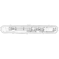 Suport lampa, stop Bulb socket R FORD TRANSIT VI TRANSIT VI FL 08.13- OE FORD 1829122