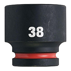 "Tubulare si accesorii Socket impact Hexagonal 3/4"" metric size: 38 mm finish: neagra / phosphate" MILWAUKEE 4932480373