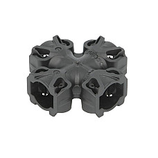 Cap de cuplare Montare TEKALAN cvadruplu plastic cantitate per impachetare: 1buc simetric dimensiunea R 17.3mm RAUFOSS 920 50 070