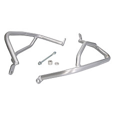 Crash Pad Engine cover engine bars RD Moto colour silver HONDA CRF 1000 2015-2017 RDMOTO RDM-CF55S