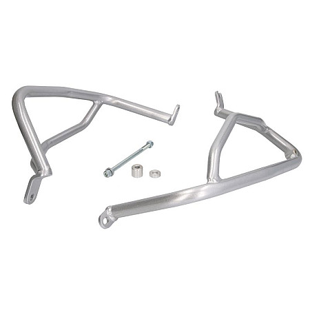Crash Pad Engine cover engine bars RD Moto colour silver HONDA CRF 1000 2015-2017 RDMOTO RDM-CF55S