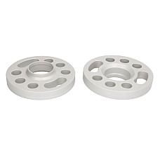 Distantiere de roti Wheel spacer - 2 pcs x thickness: 20mm locating hole diameter: 57mm PRO-SPACER series - 9 fitting elements included - No - Silver EIBACH S90-9-20-004