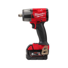 Pistol de impact pneumatic sursa de alimentare: pe baterii M18 FMTIW2F12-502X patrat exterior 1/2 cuplu maxim: 47 / 475 / 610 / 745Nm 18V 2 x 5Ah impachetare: valiza baterie inclusa incarcator MILWAUKEE 4933478450