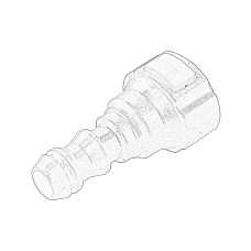 Adaptor, pompa apa pentru faruri Headlight washer hose straight AUDI A6 C8 A7 Q3 VW ARTEON ARTEON SHOOTING BRAKE CADDY IV CADDY IV/MINIVAN GOLF VII TIGUAN TOUAREG 1.0-Electric 06.11- OE VW 8U0 955 875