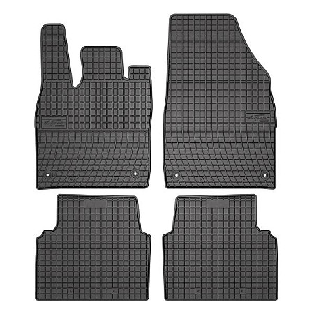 Set covorase cauciuc Floor mats Rubber 4 pcs BASIC front/rear set colour neagra VW ID.3 11.19- FROGUM MMT A040 411388