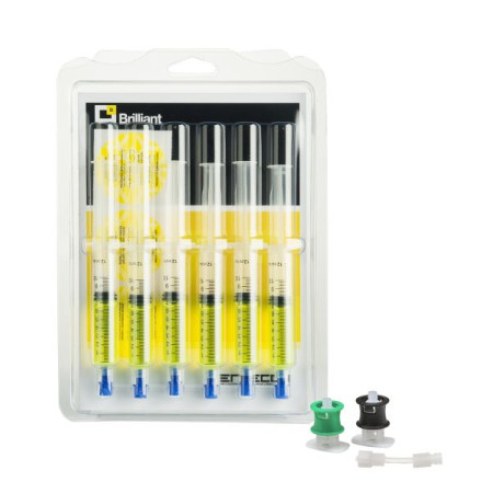 Solutie de contrast ERRECOM Barwnik UV Kontrast pojemnosc: 6x75 ml blister do sprawdzania szczelnosci ukladu klimatyzacji  do czynnika R12 R134a R1234yf oraz pojazdow hybrydowych i elektrycznych ERRECOM ER TR1058.A6.H2