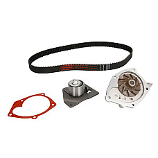 Set pompa apa + curea dintata Set de sincronizare curea + scripete + pompa de apa VOLVO S40 I V40 MITSUBISHI CARISMA SPACE STAR NISSAN INTERSTAR PRIMASTAR OPEL VIVARO A RENAULT ESPACE IV 1.9D 09.99- AISIN AISTKN-902A