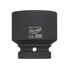 "Tubulare si accesorii Socket impact Hexagonal 1"" enhanced durability metric size: 50 mm length: 75 mm finish: neagra / phosphate" MILWAUKEE 4932471670