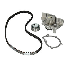 Set pompa apa + curea dintata Set de sincronizare curea + scripete + pompa de apa CITROEN BERLINGO BERLINGO/MINIVAN BX EVASION XANTIA XSARA ZX FIAT ULYSSE PEUGEOT 205 I 205 II 1.6/1.8/1.9 10.82-10.04 HEPU PK08710