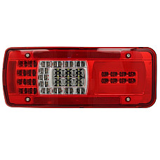 Stop spate Rear lamp R LC11 LED 24V reversing light reflector side clearance connector: Side HDSCS 8PIN  IVECO STRALIS I 02.02- VIGNAL VAL160090