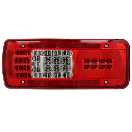 Stop spate Rear lamp R LC11 LED 24V reversing light reflector side clearance connector: Side HDSCS 8PIN  IVECO STRALIS I 02.02- VIGNAL VAL160090